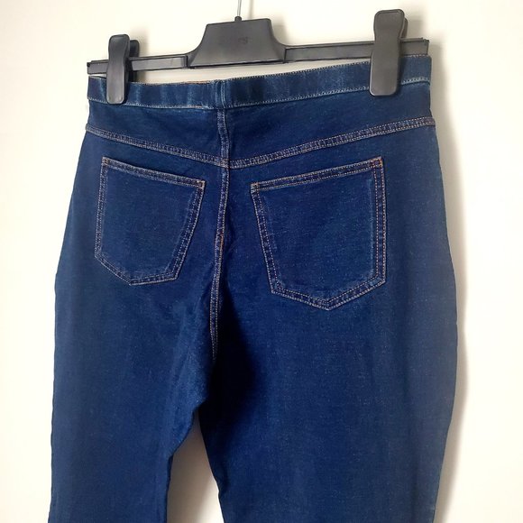 MEMOI Women's Soft Stretch Jeggings Bodycon Denim Skinny Comfy Fit Fall Casual - Picture 4 of 6